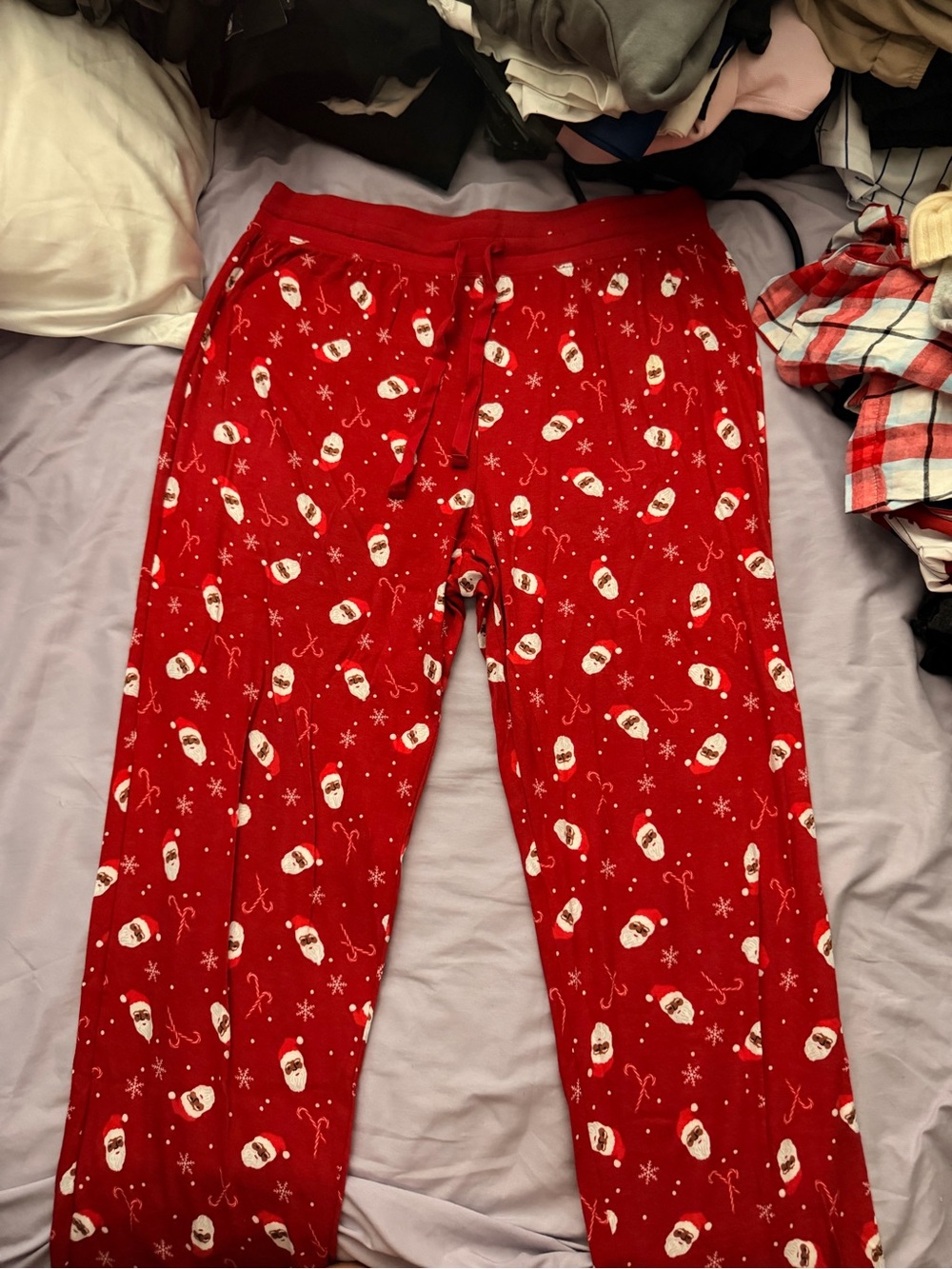 Target Red Santa Print Men’s Pajama Joggers
